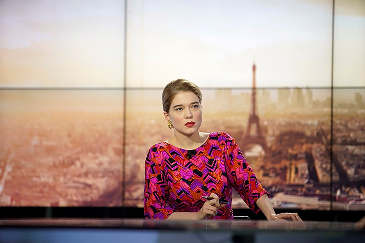 Léa Seydoux in “France.”  (R. Arpajou/Kino Lorber)