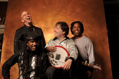 Béla Fleck and the Flecktones bring their banjo-powered show to INB Performing Arts Center on Saturday for a SuperPops concert with the Spokany Symphony.  Courtesy of Béla Fleck and the Flecktones (Courtesy of Béla Fleck and the Flecktones / The Spokesman-Review)