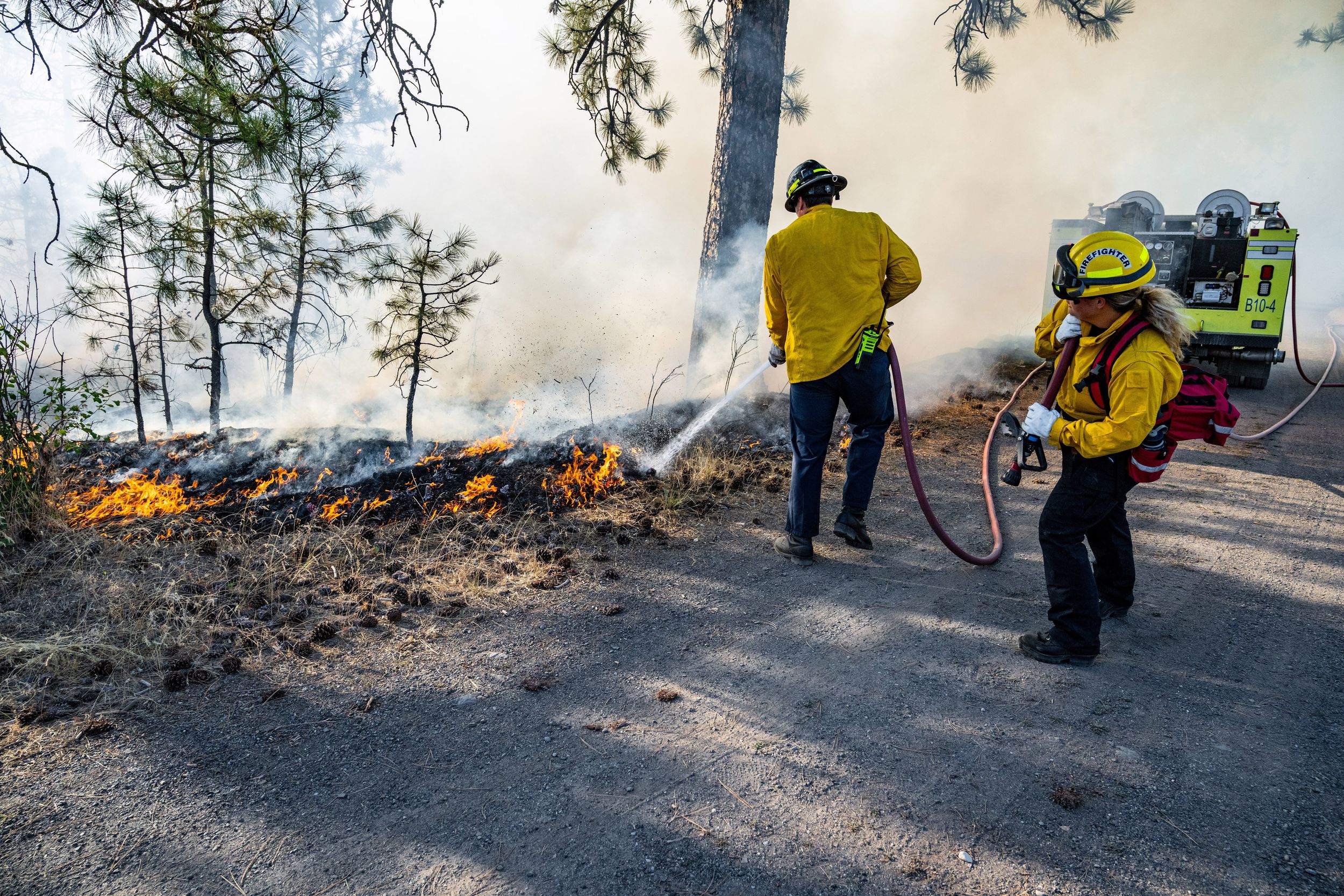 Fires in Deep Creek, Palisades Park both under control, DNR says The