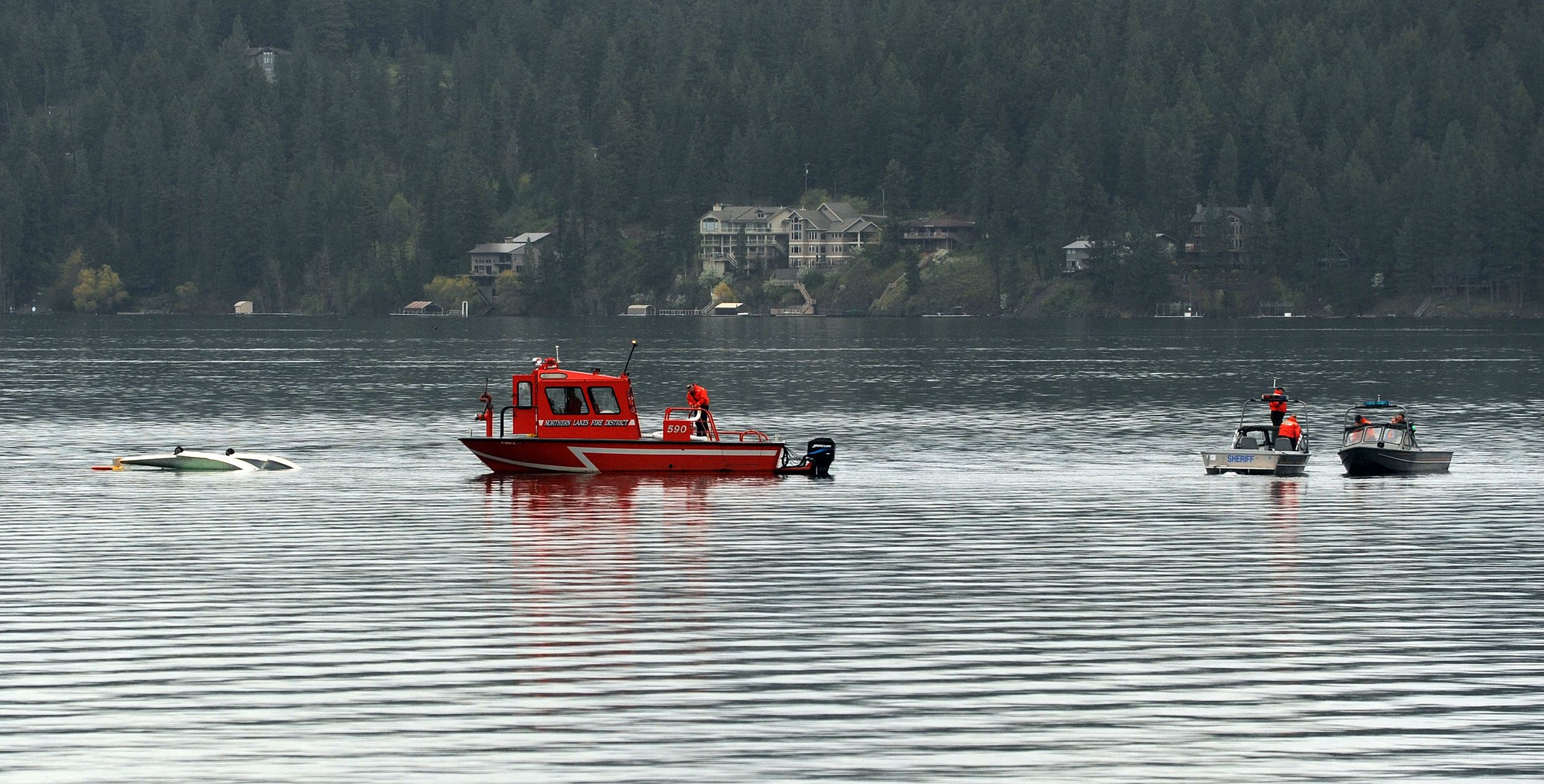 Two rescued from float plane crash in Hayden Lake | The Spokesman-Review