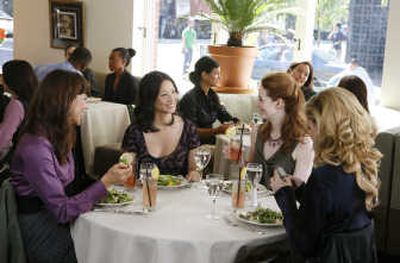 
From left, Francis O'Connor, Lucy Liu, Miranda Otto and Bonnie Somerville star in 