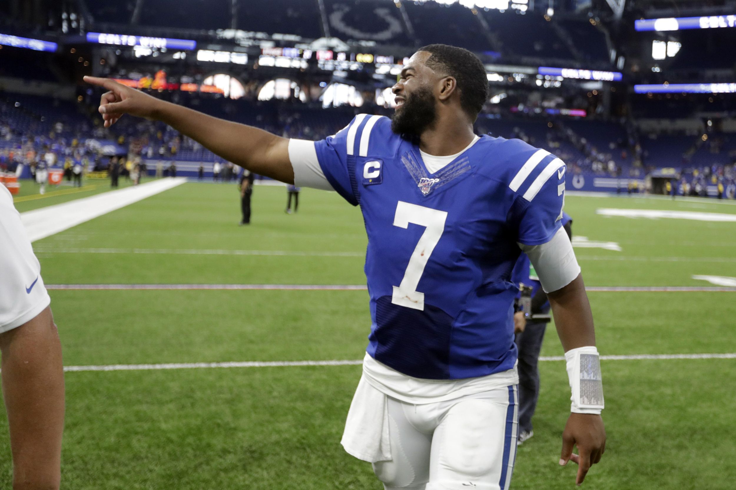 Jacoby Brissett making smooth transition as Colts’ starting QB The