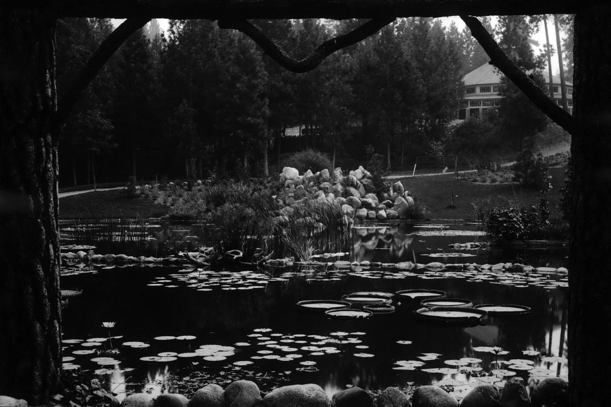 AT TOP: The pond at Natatorium Park in 1928. The park, which opened in 1893, was originally known as Twickenham Park and was operated by Spokane United Railways until 1929 when it was sold to Louis Vogel. The park closed in 1968.  (THE SPOKESMAN-REVIEW PHOTO ARCHIVE)