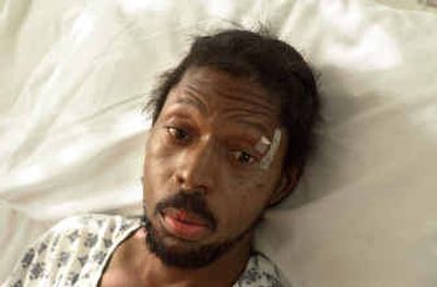 
 Billy Ray Johnson recovers in his Linden, Texas, hospital room in 2003. 
 (File/Associated Press / The Spokesman-Review)