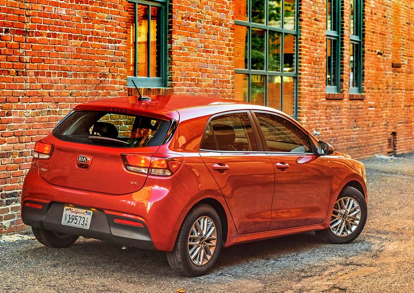 The 2018 Rio is stylish, comfortable and has the feel of a car that’s sturdily built. (Kia)
