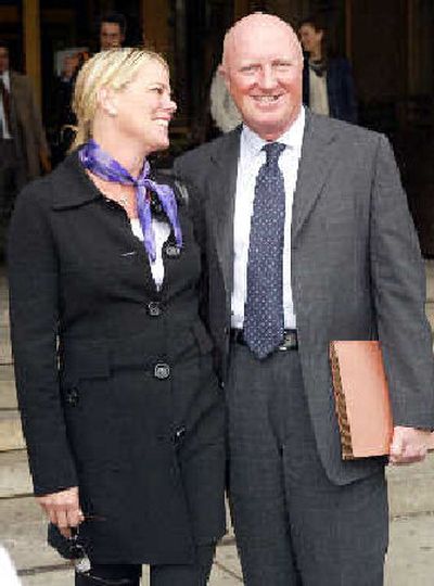 
Karen and L. Dennis Kozlowski in happier times. 
 (Associated Press / The Spokesman-Review)