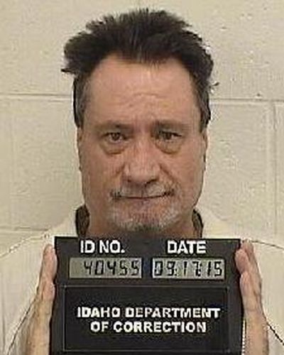 This undated booking photo provided by the Idaho Department of Correction shows Glenn Arthur Cox. (Associated Press)