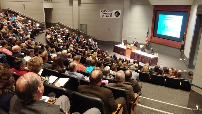 Associated Taxpayers of Idaho conference Wednesday in Boise (Melissa Davlin)
