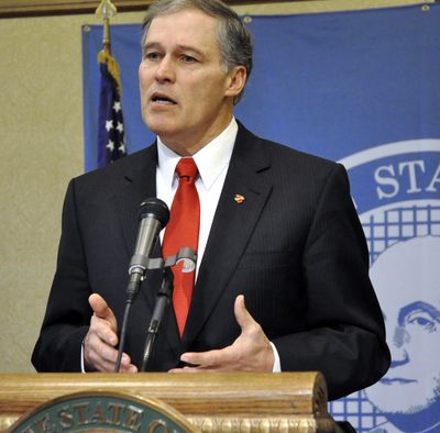 Washington Gov. Jay Inslee says time is running short on this legislative session to get bills passed. (File)