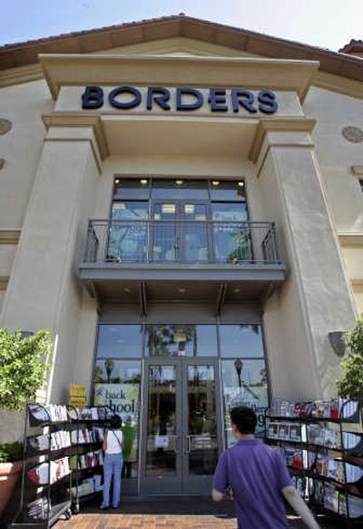 
Borders operates more than 500 stores in the United States, including this one in Sunnyvale, Calif.  Associated Press
 (File Associated Press / The Spokesman-Review)
