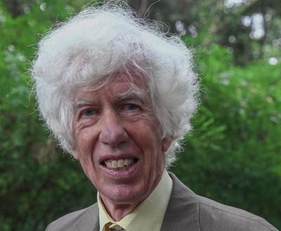 In this Monday, Feb. 8, 2016 file photo, Esmond Martin, an expert on the illegal ivory trade, attends a news conference at his home in Nairobi, Kenya. (Brian Inganga / Associated Press)