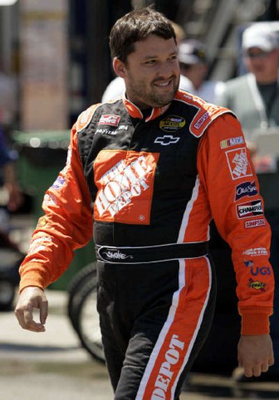 
Tony Stewart has been in Victory Lane in each of the past two NASCAR Nextel Cup races. 
 (Associated Press / The Spokesman-Review)