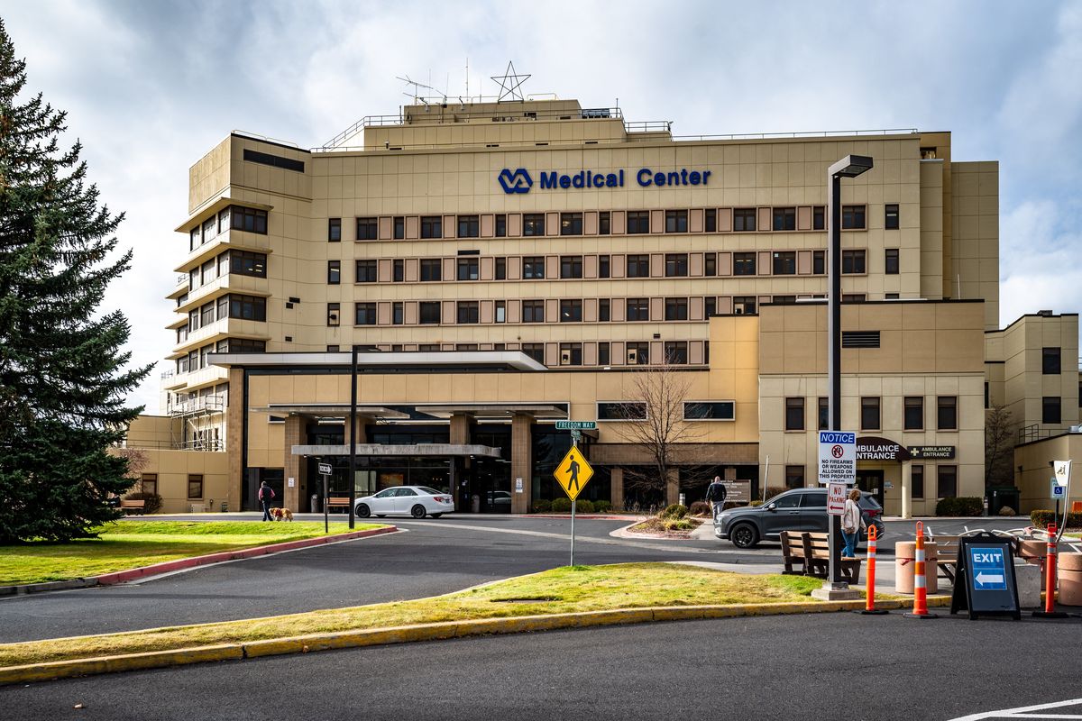 Mann-Grandstaff VA Medical Center is pictured.  (COLIN MULVANY/THE SPOKESMAN-REVIEW)