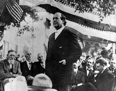 
William Jennings Bryan, shown in Chicago during one of his three presidential campaigns, openly brought Bible-based moralism to the Democratic Party. 
 (Associated Press file / The Spokesman-Review)