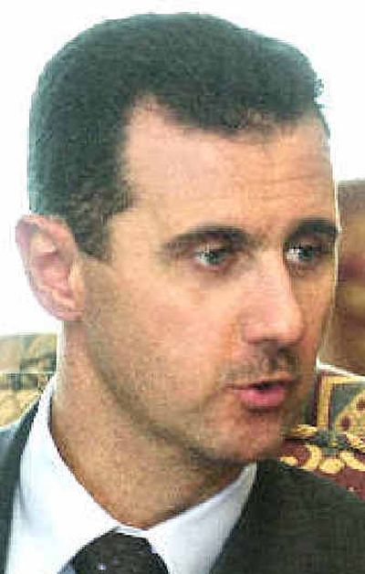 
Assad
 (The Spokesman-Review)