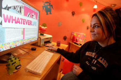 
Teenage entrepreneur Ashley Qualls, 17, runs a Web site called whateverlife.com from her home in Southgate, Mich. Her site helps teenage girls decorate their MySpace pages. Last year, she used her revenue to buy a house.McClatchy-Tribune
 (McClatchy-Tribune / The Spokesman-Review)