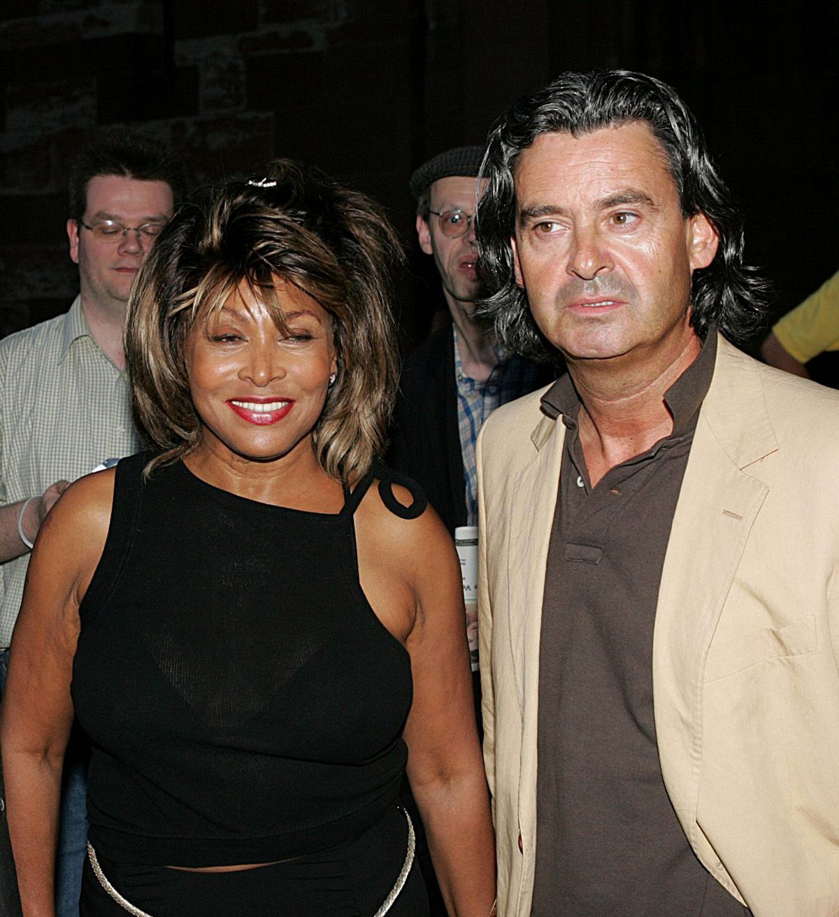 Tina Turner and Erwin Bach pictured in 2005.