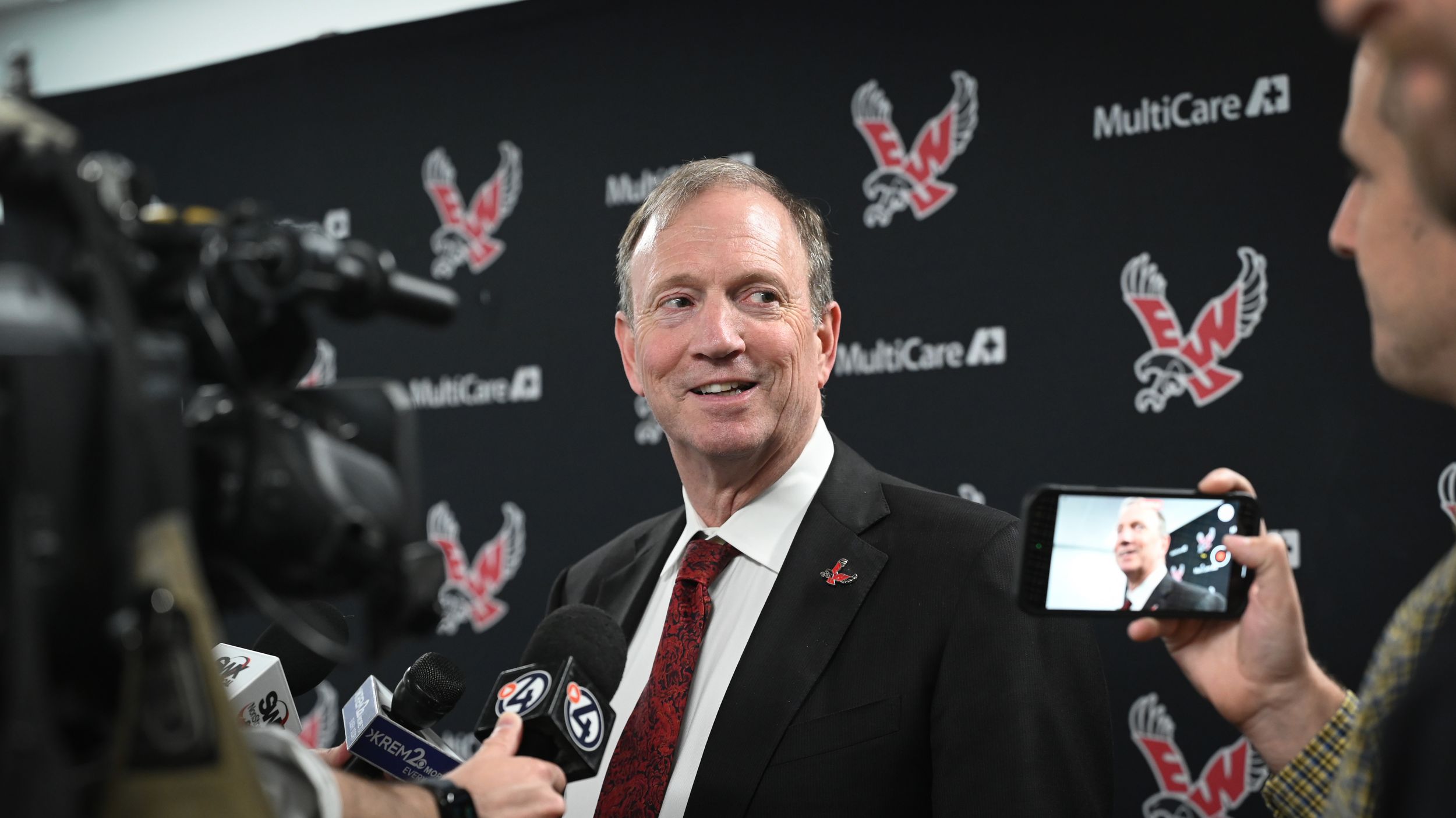 I'm here to build a legacy': EWU coach Dan Monson envisions bright future  at introductory news conference | The Spokesman-Review