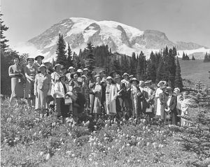 Mount Rainier historic photo
King Collection (King Collection / The Spokesman-Review)