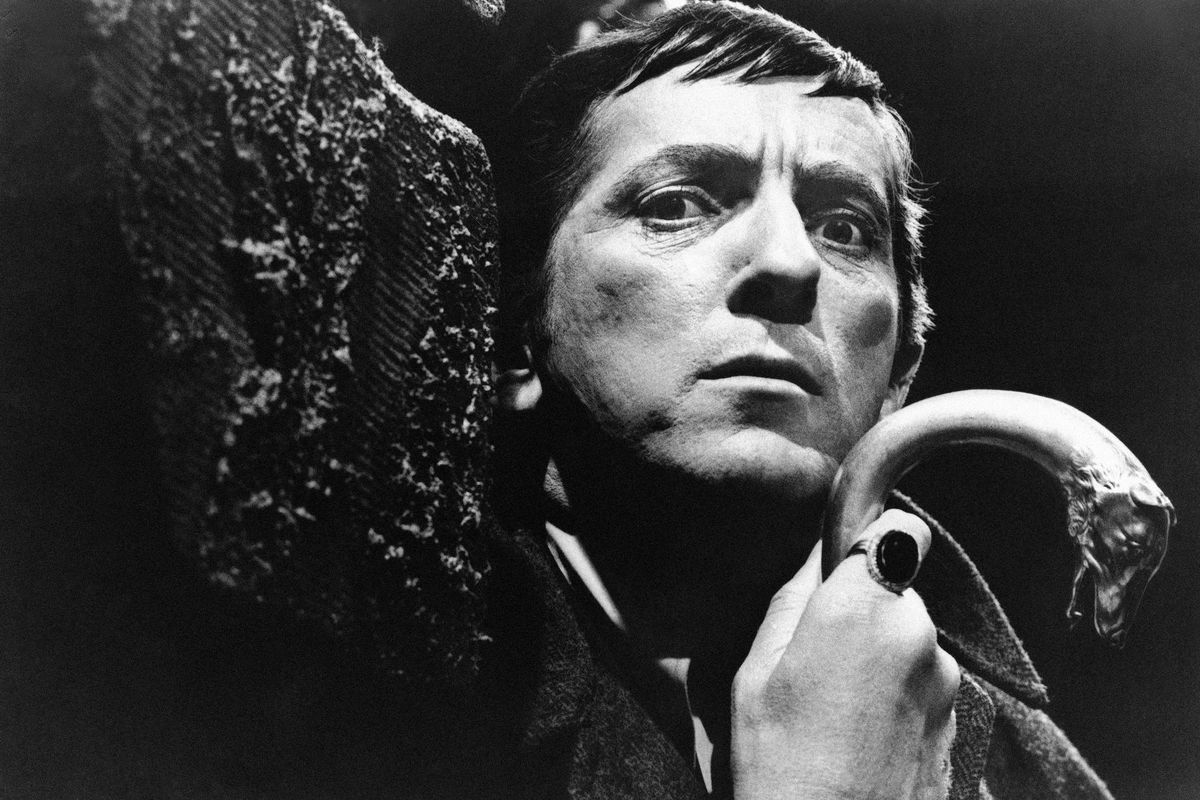 A 1970 file photo originally released by ABC shows Jonathan Frid, a Canadian actor best known for playing Barnabas Collins in the 1960s original vampire soap opera “Dark Shadows.”