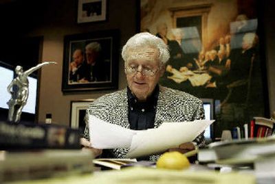 
John Seigenthaler, a one-time administrative assistant to Robert Kennedy, was a victim of lax rules at Wikipedia that allowed anyone to contribute articles.  
 (Associated Press / The Spokesman-Review)