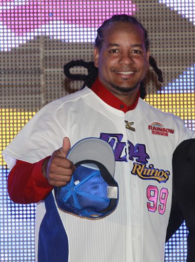 Manny Ramirez agreed to cut his dreadlocks when he signed a minor league contract with the Texas Rangers. (Associated Press)