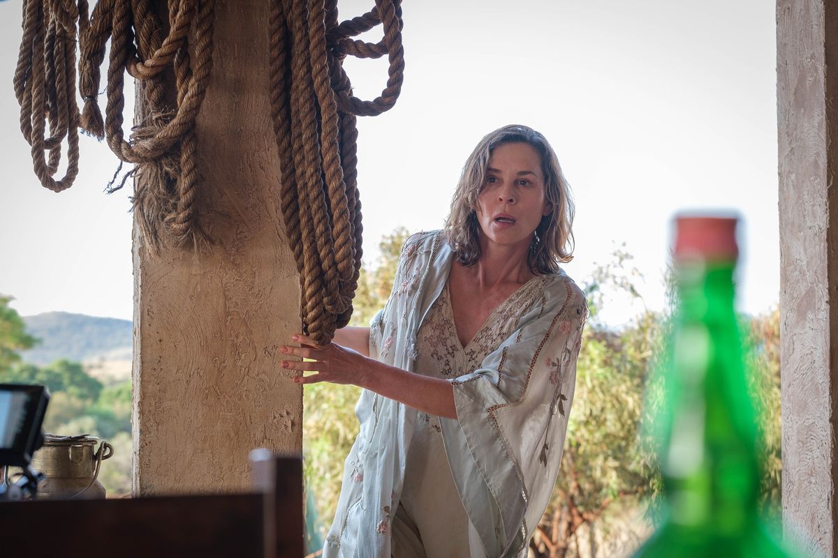 Embeth Davidtz as Nicola Fuller in “Don’t Let’s Go to the Dogs Tonight.” Davidtz also wrote and directed the film. (Sony Pictures Classics)