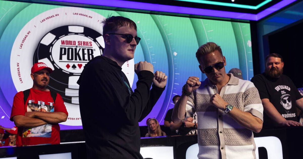 Spokane’s Lucas Jumalon set to battle Finland’s Lauri Saaskilahti for $10 million in the World Series of Poker’...