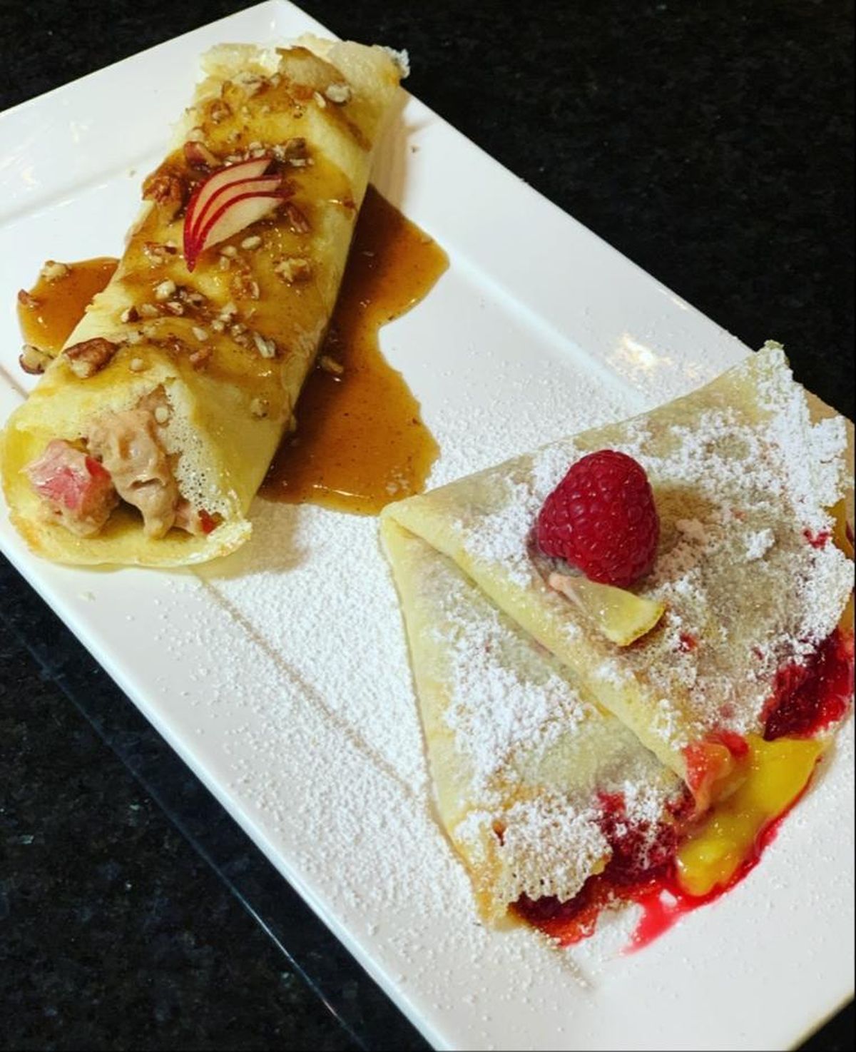 Crepes are a favorite of 17-year-old pastry chef Sarah Kitchings of Candle in the Woods. (Courtesy of Sarah Kitchings)