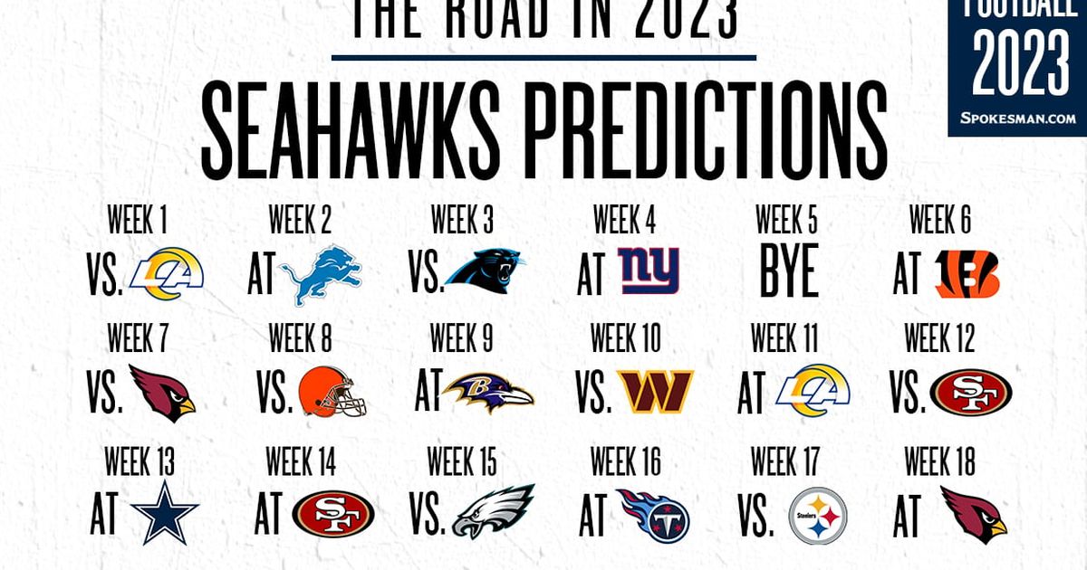 2023年西雅图的道路：赛季末段困难之旅，但海鹰应该有足够实力争夺季后赛资格