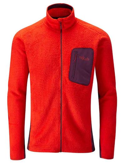 Rab’s new Polartec jacket offers warmth and breathability. (Courtesy of Rab / Courtesy of Rab)