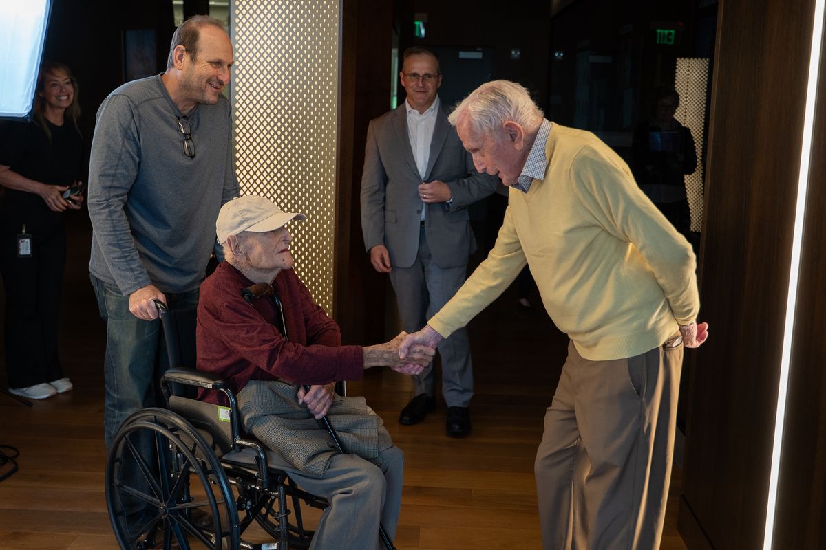 Eight decades later, a Holocaust survivor reunites with his liberator