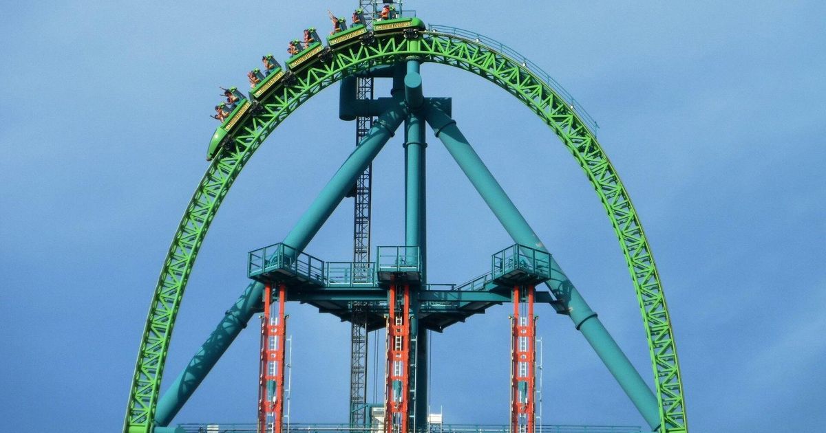 The World's Tallest, Longest and Fastest Single-Rail Roller Coaster Will  Open This Year in N.J.