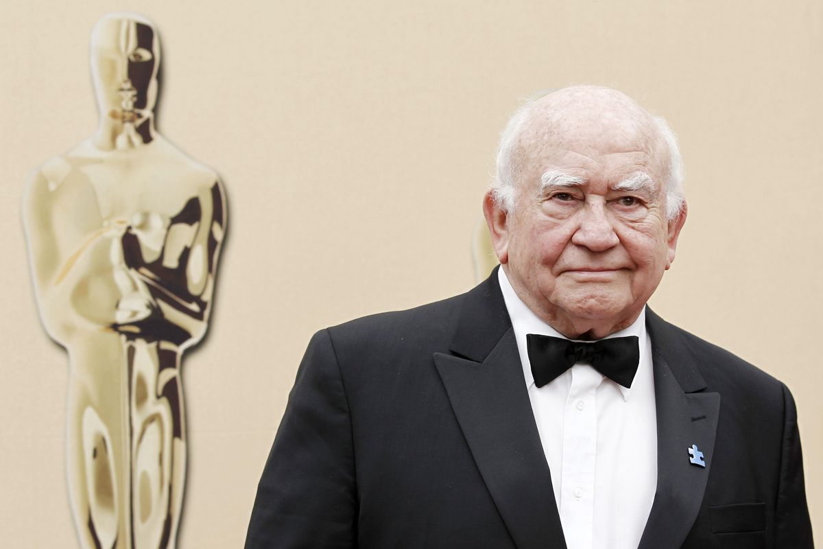 Actor Ed Asner arrives at the 82nd Academy Awards in Los Angeles on March 7, 2010.  (Matt Sayles/Invision/AP)