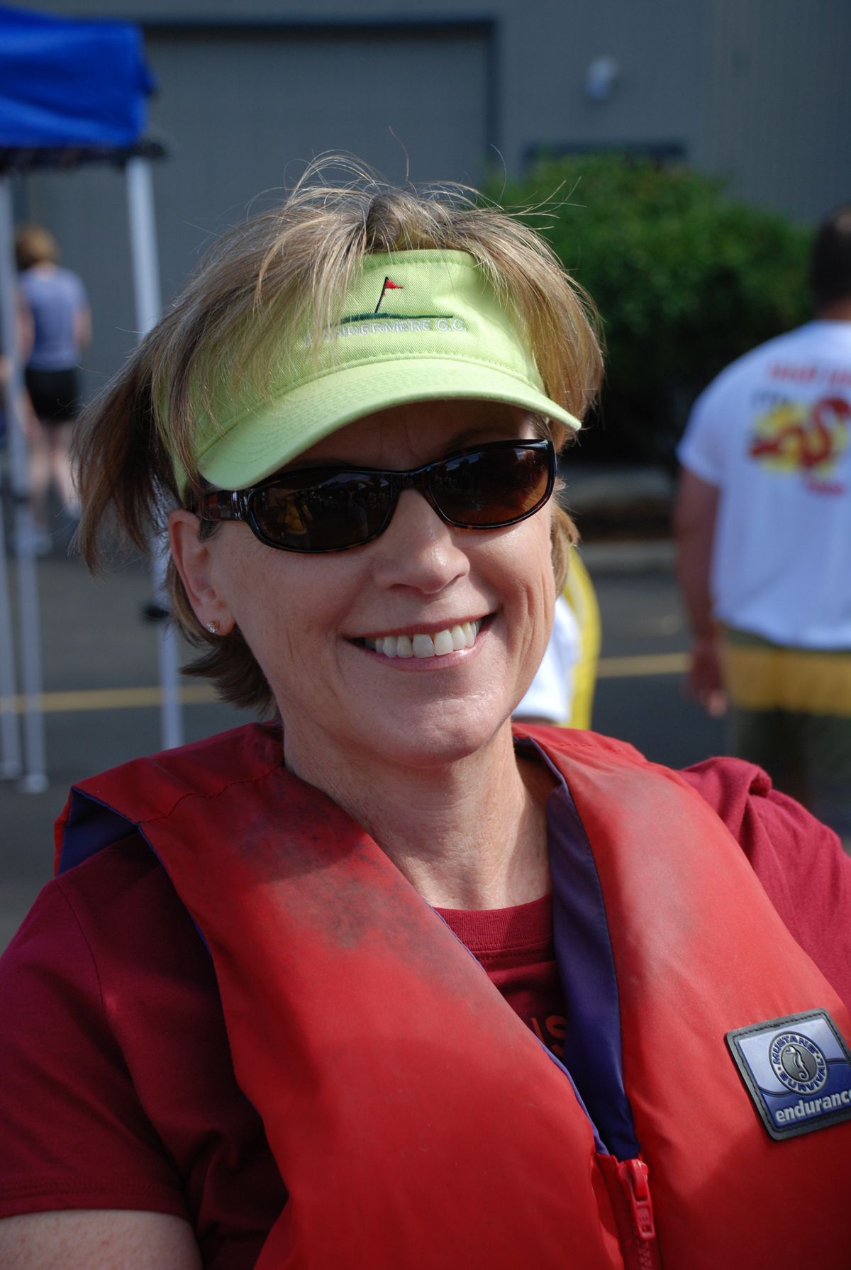 Molly Huss celebrated her 60th birthday doing dragon boat races on the Spokane River.