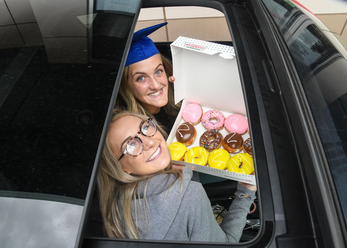 Free Krispy Kreme Graduation Dozen doughnuts May 19, 2020 The