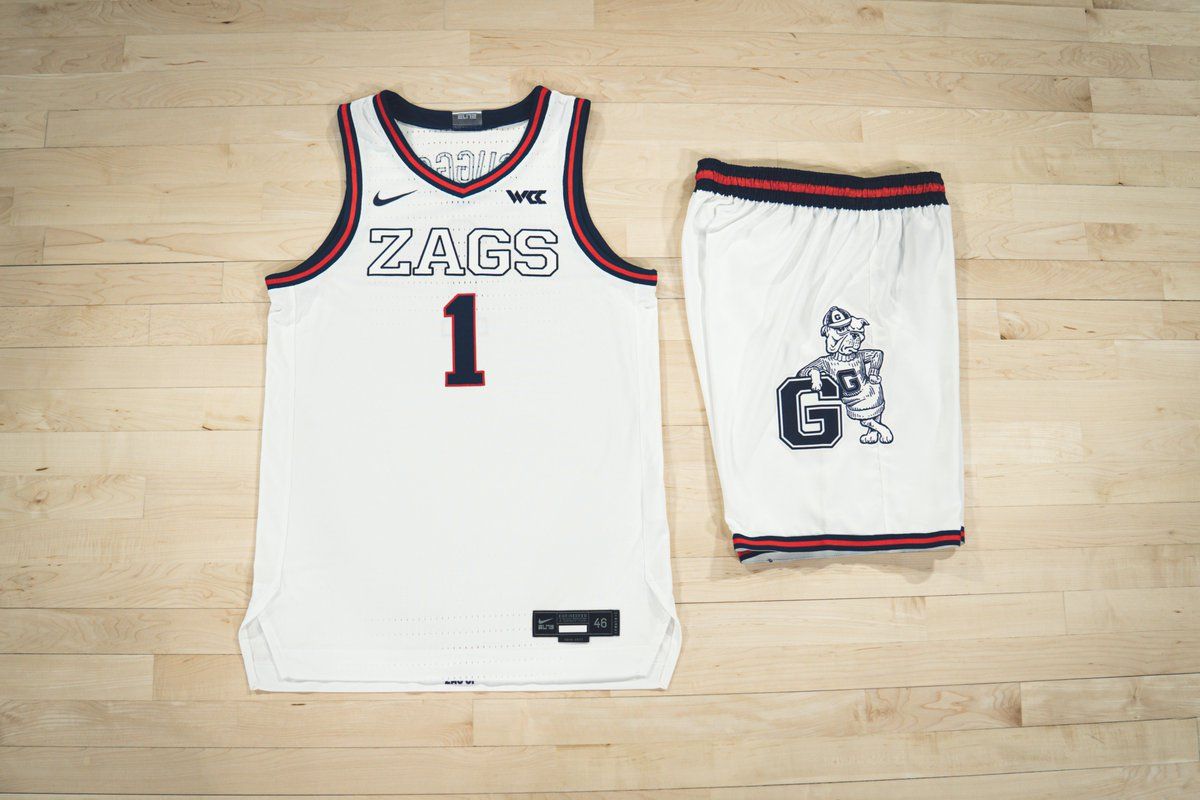 Gonzaga wearing throwback uniforms for first game against Northwestern