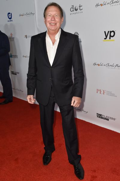 This 2015 photo shows Garry Shandling arriving at the 15th Annual Harold and Carole Pump Foundation Gala held at the Hyatt Regency Century Plaza. (Rob Latour / Invision/AP)