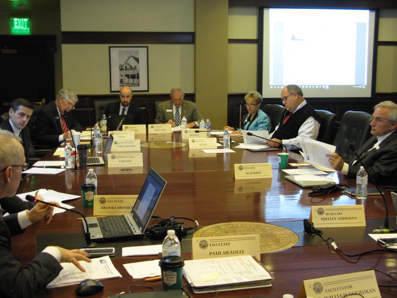 Idaho Legislature's broadband access study committee meets Friday at the Capitol (Betsy Z. Russell)