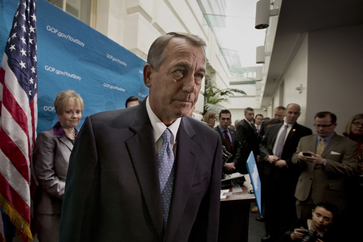 House Speaker John Boehner: “If the president has a plan for extending unemployment, I’ll look at it.” (Associated Press)