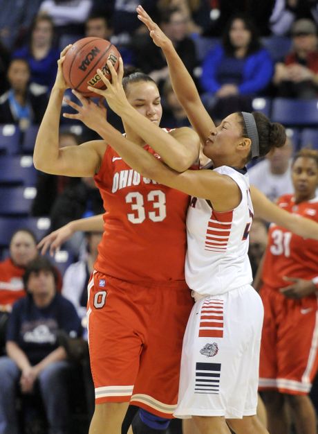 Gonzaga Bulldog women fall to the Ohio State Buckeyes - A picture story ...