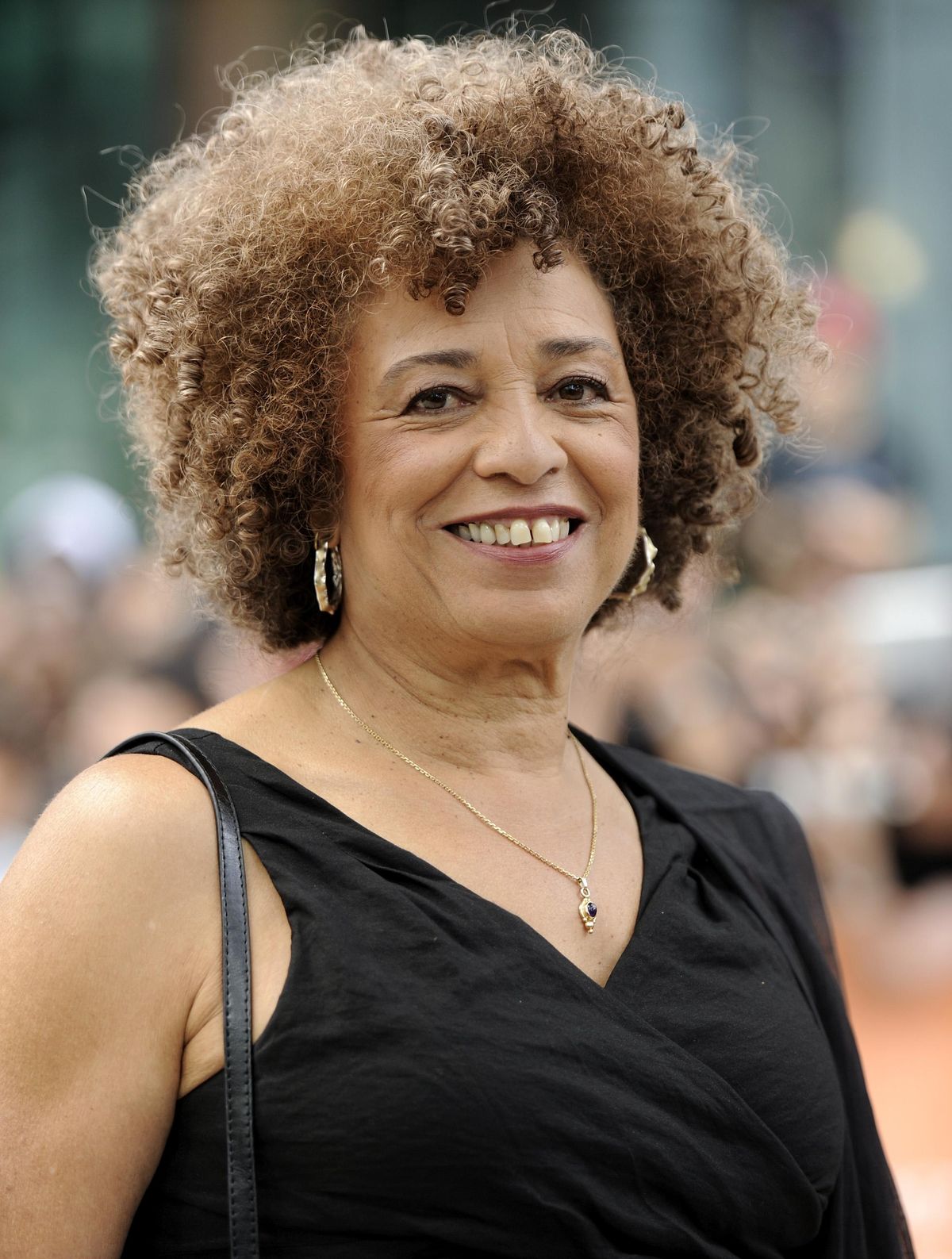 Activist Angela Davis attends the premiere of "Free Angela and All Political Prisoners" during the Toronto International Film Festival on Sunday Sept. 9, 2012 in Toronto. (Evan Agostini / INVISION/AP)