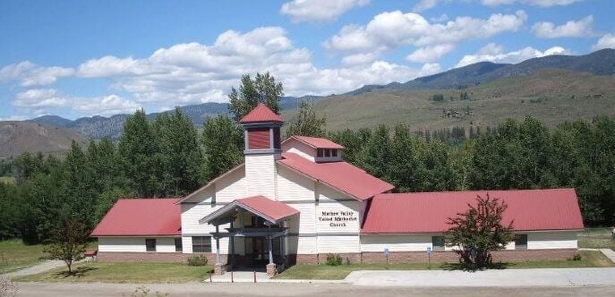 Methow Valley United Methodist Church unveiled a solar array and battery storage system in November. (Courtesy of Methow Valley United Methodist Church)