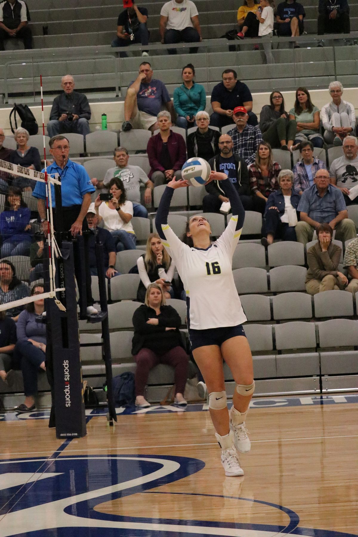 Lindsey Russell was named a second-team AVCA All-American during CC Spokane’s unbeaten 2019 season.  (Rick Harrison/Courtesy)