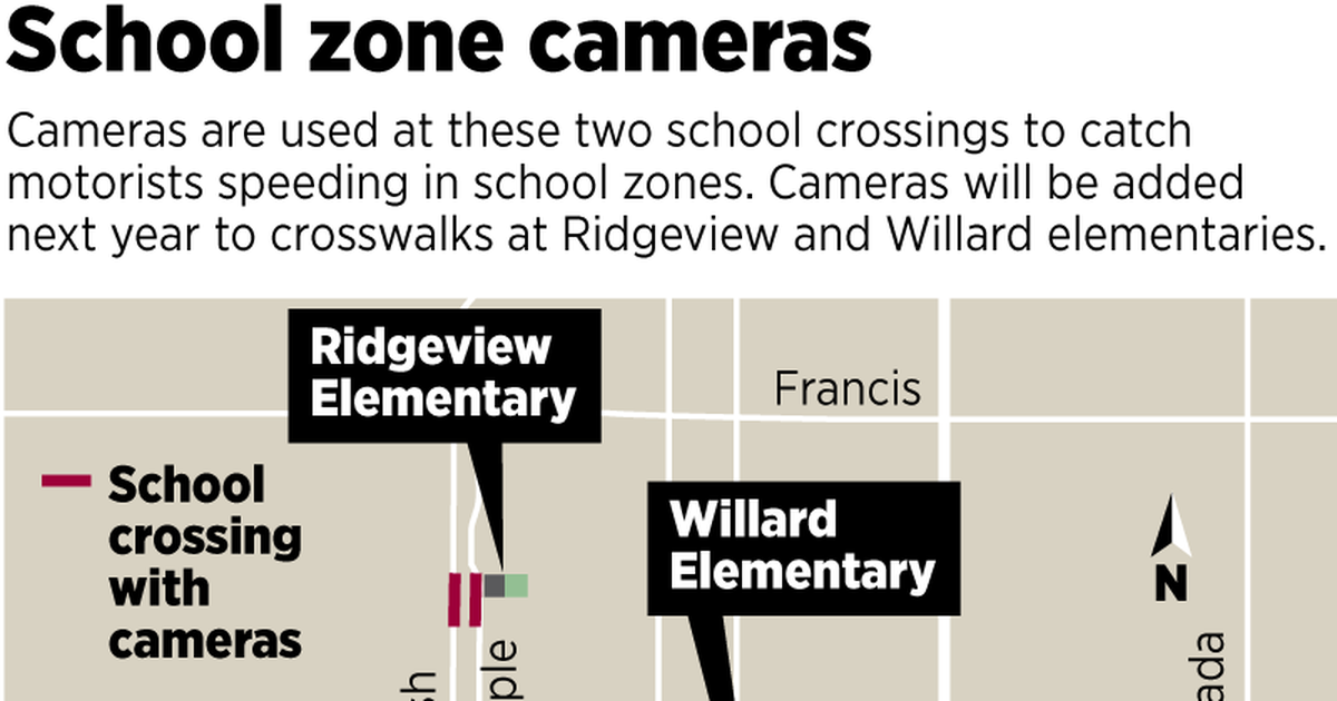 Spokane looks to expand school zone cameras, sidewalk and street