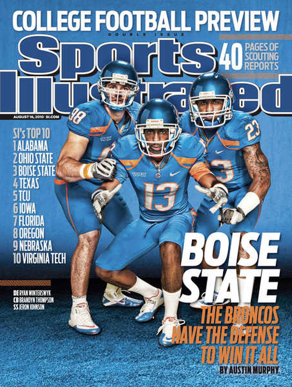 BSU Makes Sports Illustrated Cover | The Spokesman-Review