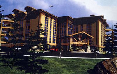 
A Montana investment group plans to start construction in August on the Towers at Ridge Pointe in Coeur d'Alene. 
 (Artist's rendering / The Spokesman-Review)