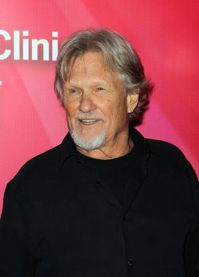 Actor Kris Kristofferson is seen last February. About the title of his new album, “Feeling Mortal,” he says, “You can’t help but feel that way when you get up in the 70s.” (Associated Press)