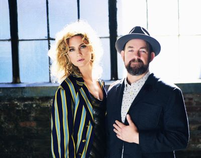 Sugarland, the duo of Jennifer Nettles and Kristian Bush, ends its five-year hiatus with the release of “Bigger.” (Shervin Lainez)
