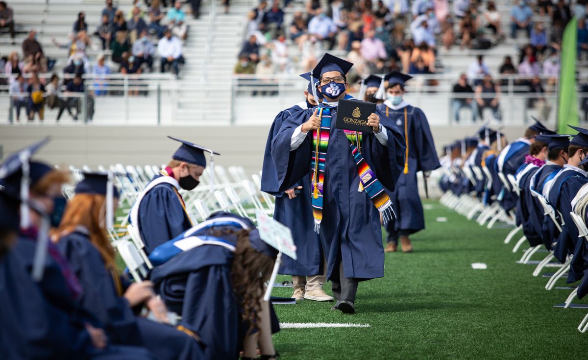 Gonzaga University celebrates inperson commencement for first time in